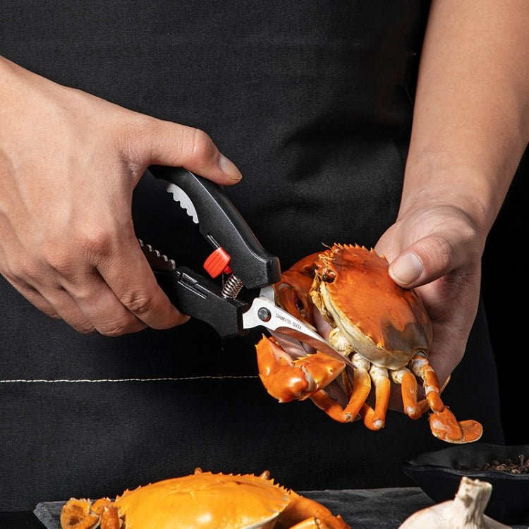 Crab Tool 304 Stainless Steel Crab Fork Crab Scissors Crab Needle,Style: 5 Fork 1 Knife - Gadgets by PMC TechLife | Online Shopping South Africa | PMC TechLife
