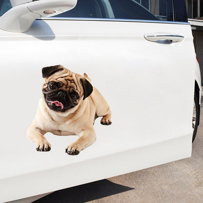 Style 1 Small 3D Simulation Dog Car Stickers Rain-Proof Sunscreen Car Sticker Scratch Shaving Decoration Stickers - Decorative Sticker by PMC Jewellery | Online Shopping South Africa | PMC Jewellery