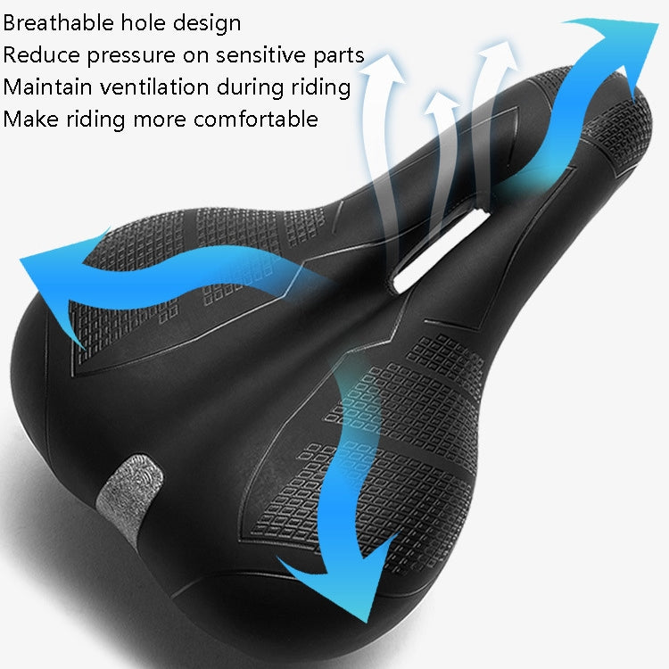 BG-1147 Bicycle Comfortable Cushion Bicycle Cycling Seat Mountain Bike Saddle Large - Bicycle Saddle by PMC Jewellery | Online Shopping South Africa | PMC Jewellery