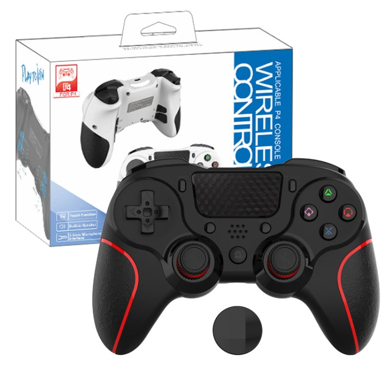 MB-P913 PC Six-Axis Somatosensory Back Key Programming Dual Vibration Bluetooth Gamepad For PS4 Pro(Black) - Gamepads by PMC Jewellery | Online Shopping South Africa | PMC Jewellery