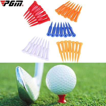 60 PCS PGM QT012 Golf Ribbon Needle Golf Plastic Ball TEE, Random Color Delivery, Specification: 57mm - Golf Accessories by PGM | Online Shopping South Africa | PMC Jewellery