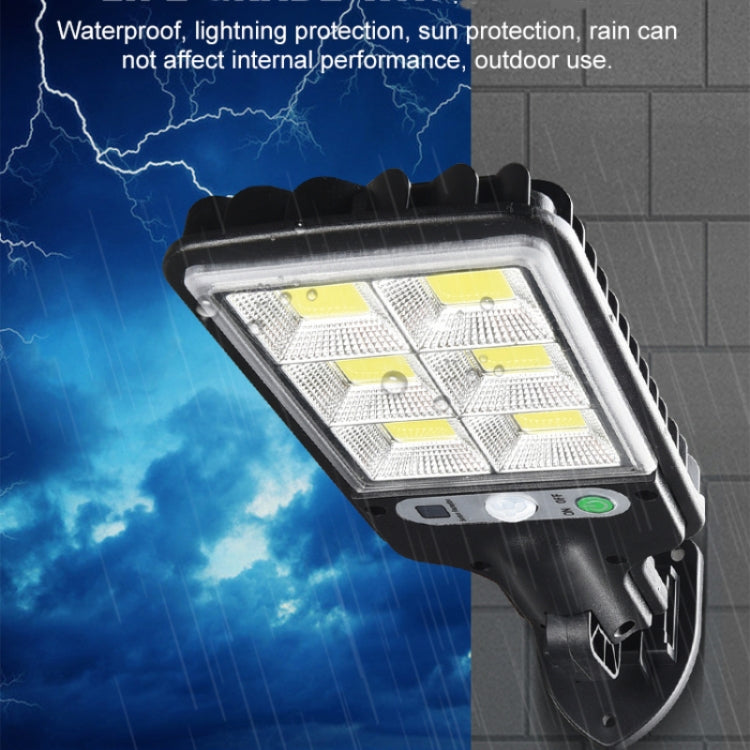 Solar Street Light LED Human Body Induction Garden Light, Spec: 616B-72 COB With Remote Control - free shipping - PMC TechLife - Order now!