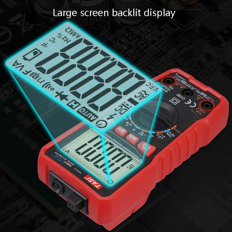 TASI Automatic Digital Multimeter(TA801C) - Digital Multimeter by TASI | Online Shopping South Africa | PMC TechLife | Buy Now Pay Later Mobicred
