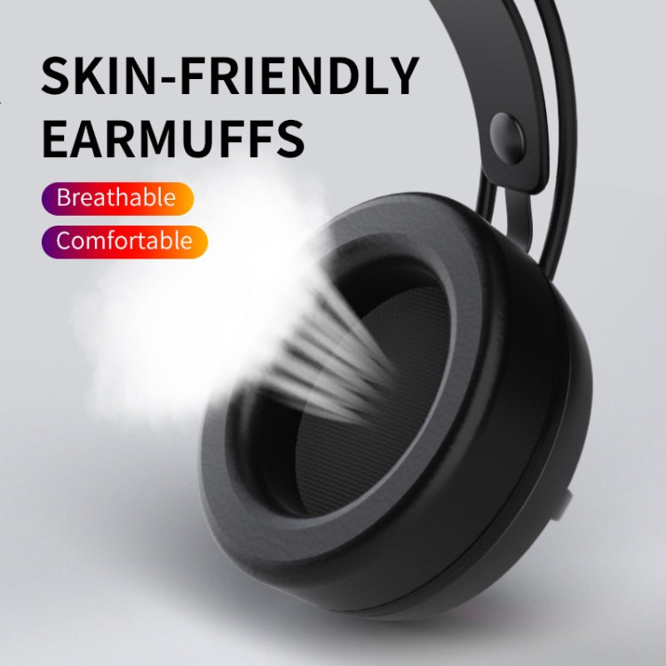 PANTSAN PSH-100 USB Wired Gaming Earphone Headset with Microphone, Colour: 3.5mm Yellow - free shipping - PMC TechLife - Order now!
