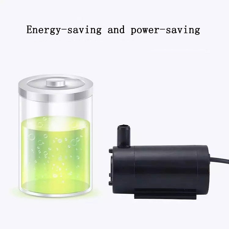 Quiet Mini Horizontal Vertical Submersible Pump, Style: White Horizontal - Fish Tanks & Accessories by PMC TechLife | Online Shopping South Africa | PMC TechLife