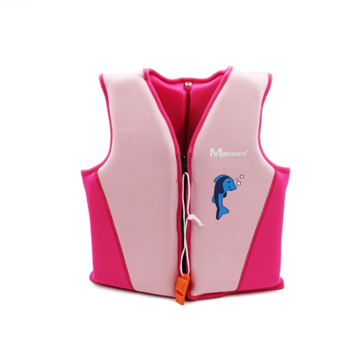 Manner  QP2003 Children Life Jacket Foam Buoyancy Suit For Swimming, Size: M(Pink) - Water Safety Products by PMC Jewellery | Online Shopping South Africa | PMC Jewellery