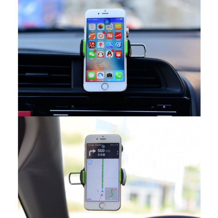 Car Diamond Suction Cup Mobile Phone Holder(Green) - Car Holders by PMC Jewellery | Online Shopping South Africa | PMC Jewellery