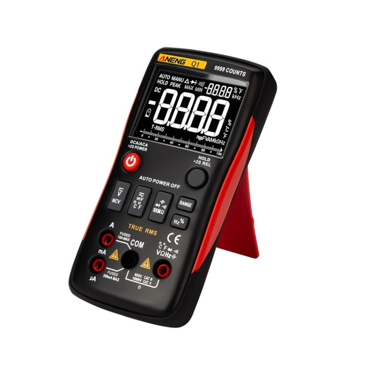 ANENG AN-Q1 Automatic High-Precision Intelligent Digital Multimeter, Specification: Standard(Red) - Digital Multimeter by ANENG | Online Shopping South Africa | PMC Jewellery | Buy Now Pay Later Mobicred