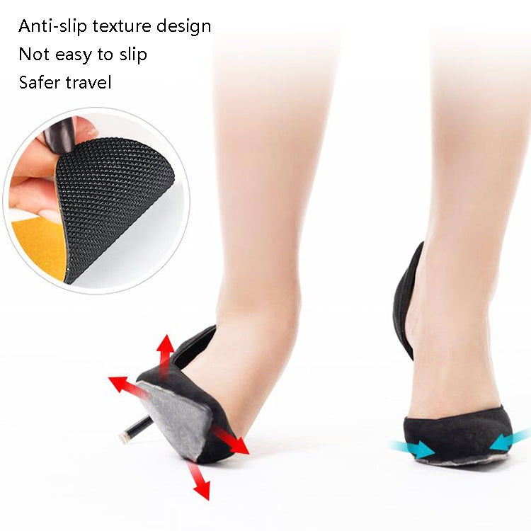 High Heel Shoes Anti-Skid Patch(Pointer Head Black) - Shoes Care by PMC Jewellery | Online Shopping South Africa | PMC Jewellery