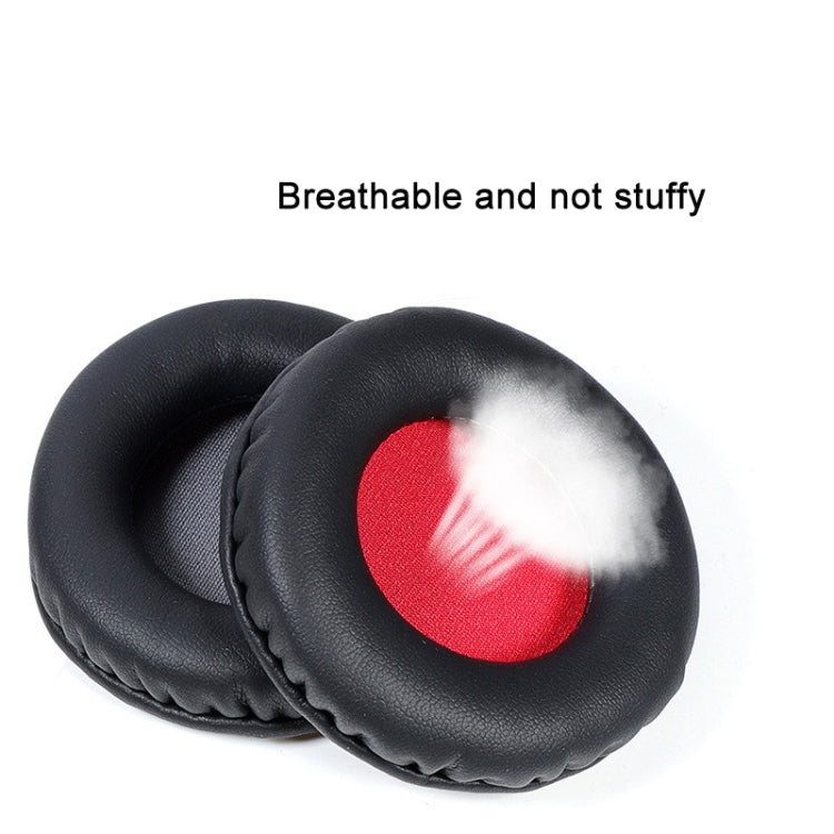 1 Pair Headset Sponge Earmuffs for Audio-Technica ATH-S200BT(Black+Blue) - Earmuff & Pad by PMC TechLife | Online Shopping South Africa | PMC TechLife