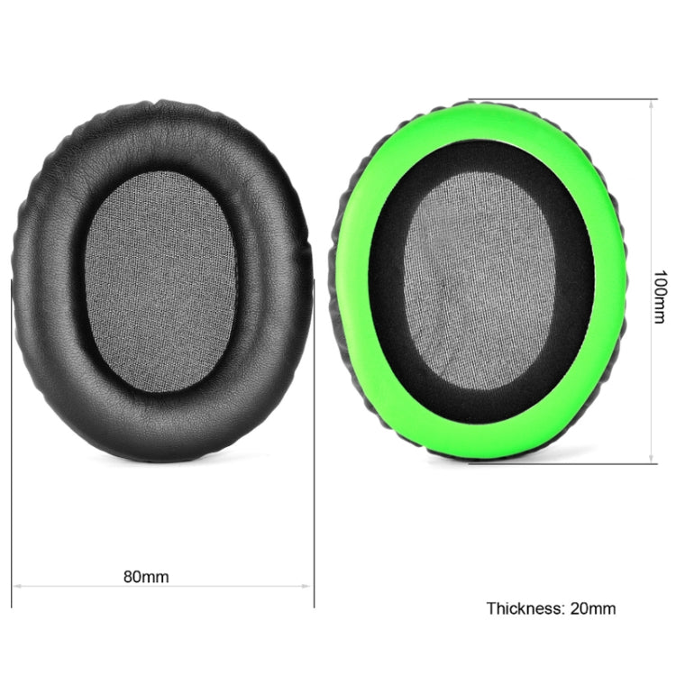 2pcs Headset Earmuffs For Kingston HyperX Cloud II / Silver / Alpha / Flight / Stinger, Color: Black Velvet - Earmuff & Pad by PMC TechLife | Online Shopping South Africa | PMC TechLife | Buy Now Pay Later Mobicred