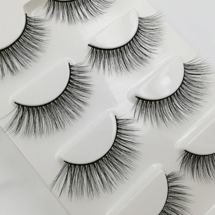 2 Sets SHIDISHANGPIN 3D Mink False Eyelashes Naturally Thick Eyelashes(G105) - Eyes by PMC Jewellery | Online Shopping South Africa | PMC Jewellery