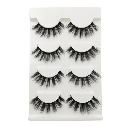 2 Sets SHIDISHANGPIN 3D Mink False Eyelashes Naturally Thick Eyelashes(G107) - Eyes by PMC Jewellery | Online Shopping South Africa | PMC Jewellery