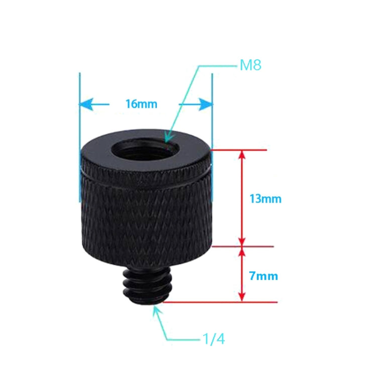 4 PCS Screw Adapter A32 M8 Female to 1/4 Male Screw - free shipping - PMC TechLife - Order now!