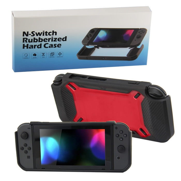 Scratch-Resistant Back Cover For Nintendo Switch(Black + Red) - Cases by PMC Jewellery | Online Shopping South Africa | PMC Jewellery