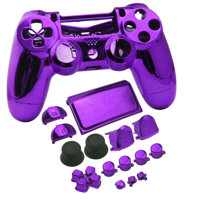 Electroplated Protective Case For PS4 Slim(Purple) - Cases by PMC TechLife | Online Shopping South Africa | PMC TechLife