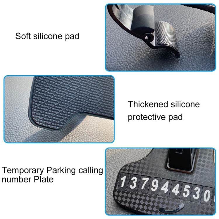 Car Buckle Instrument Panel Mobile Phone Holder(Narrow Head) - Car Holders by PMC TechLife | Online Shopping South Africa | PMC TechLife