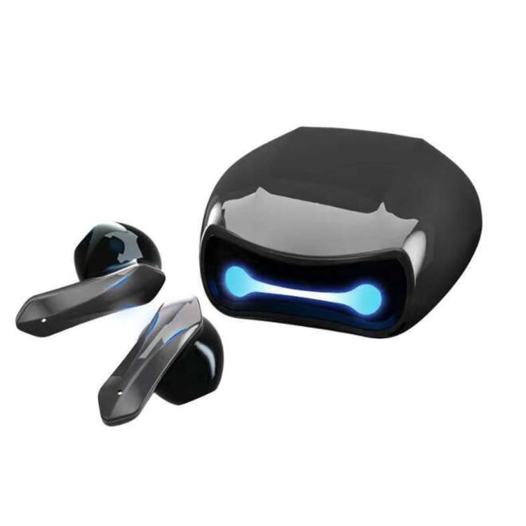 TWS Bluetooth 5.2 In-Ear Gaming Earphone With Breathing Light(Black) - TWS Earphone by PMC Jewellery | Online Shopping South Africa | PMC Jewellery