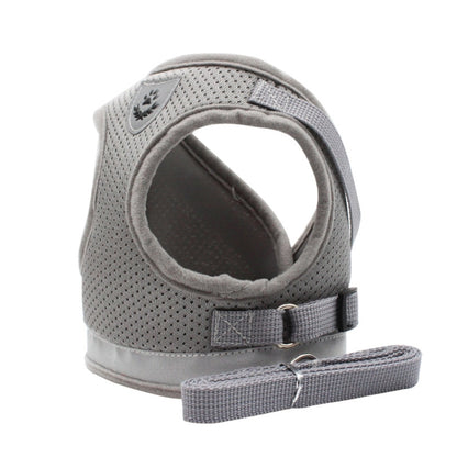 BL-844 Pet Chest Straps Reflective Breathable Dog Rope, Size: S(Silver Gray) - Leashes by PMC Jewellery | Online Shopping South Africa | PMC Jewellery