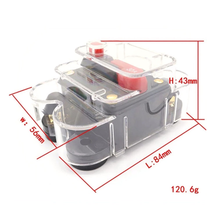 CB2 Car RV Yacht Audio Modification Automatic Circuit Breaker Switch, Specification: 60A - Fuse by PMC TechLife | Online Shopping South Africa | PMC TechLife