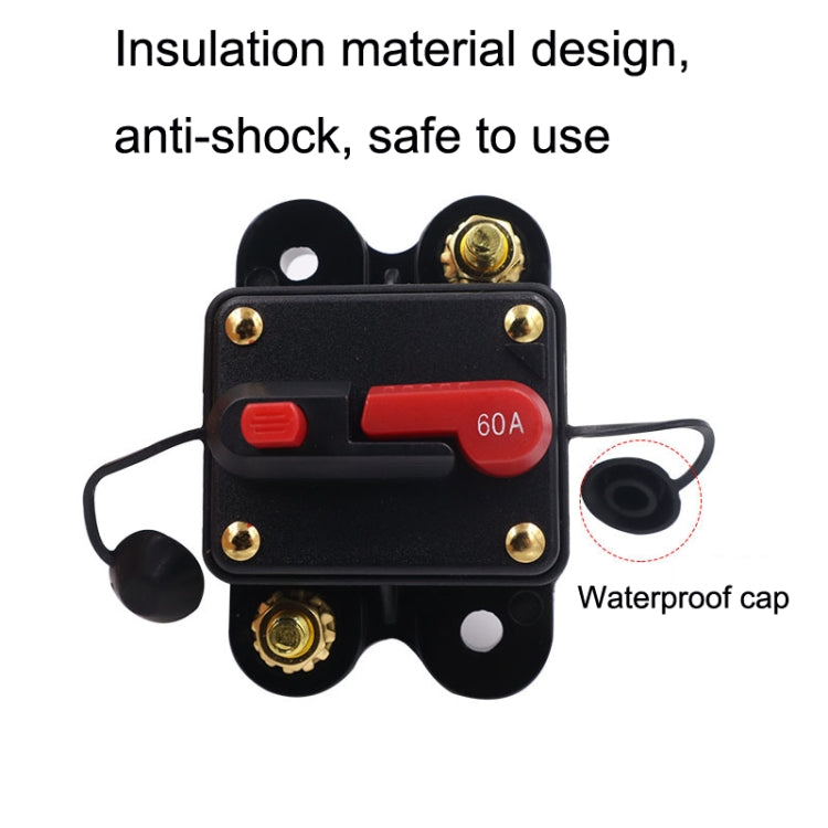 CB2 Car RV Yacht Audio Modification Automatic Circuit Breaker Switch, Specification: 300A - Fuse by PMC TechLife | Online Shopping South Africa | PMC TechLife