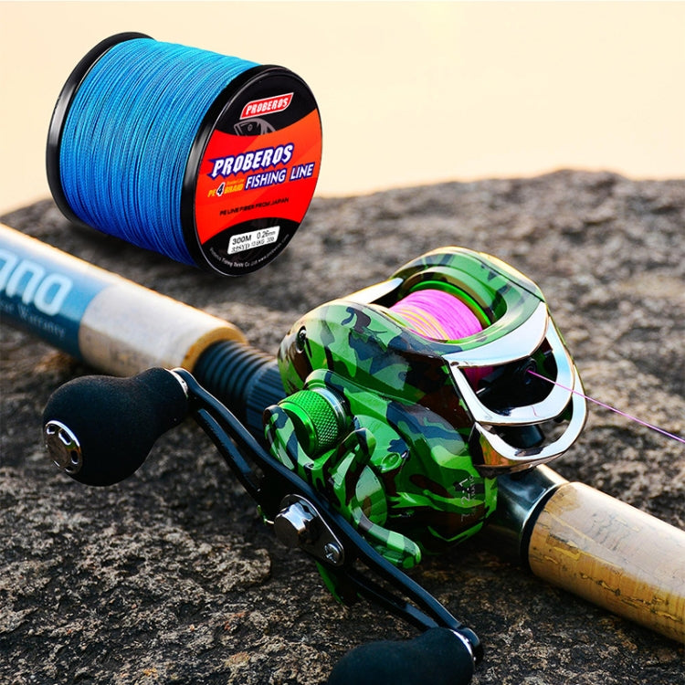 PROBEROS 4 Edited 300M Fish Line, Line number: 2.0 / 25LB(Grey) - Fishing Lines & Ropes by PROBEROS | Online Shopping South Africa | PMC TechLife | Buy Now Pay Later Mobicred