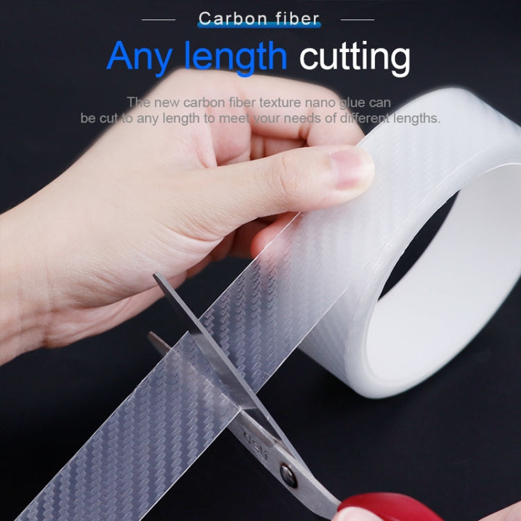 10cm x 5m Car Carbon Fiber Bumper Anti-Collision Strip - Anti Collision Sticker by PMC TechLife | Online Shopping South Africa | PMC TechLife