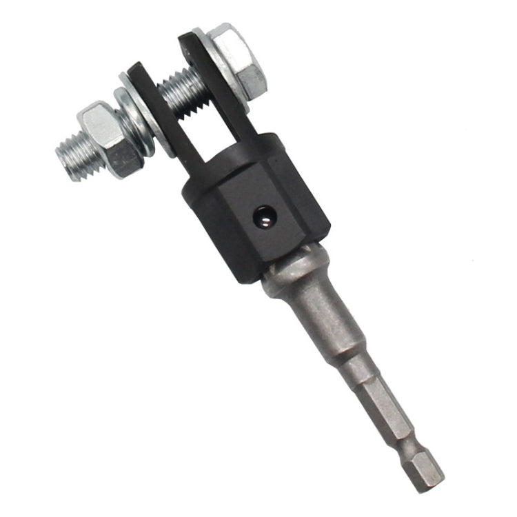 TO-OL007 Car Scissors Jack Adapter + Steel Ball Post(Black) - Car Jacks by PMC TechLife | Online Shopping South Africa | PMC TechLife
