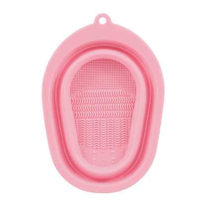 2 PCS Silicone Makeup Brush Puff Cleaning Pad(Pink) - Tools by PMC Jewellery | Online Shopping South Africa | PMC Jewellery