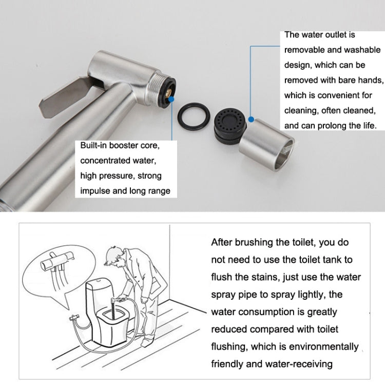 304 Stainless Steel Washer Nozzle Female Washer Set, Style: Female Washer + Bracket - Others by PMC Jewellery | Online Shopping South Africa | PMC Jewellery