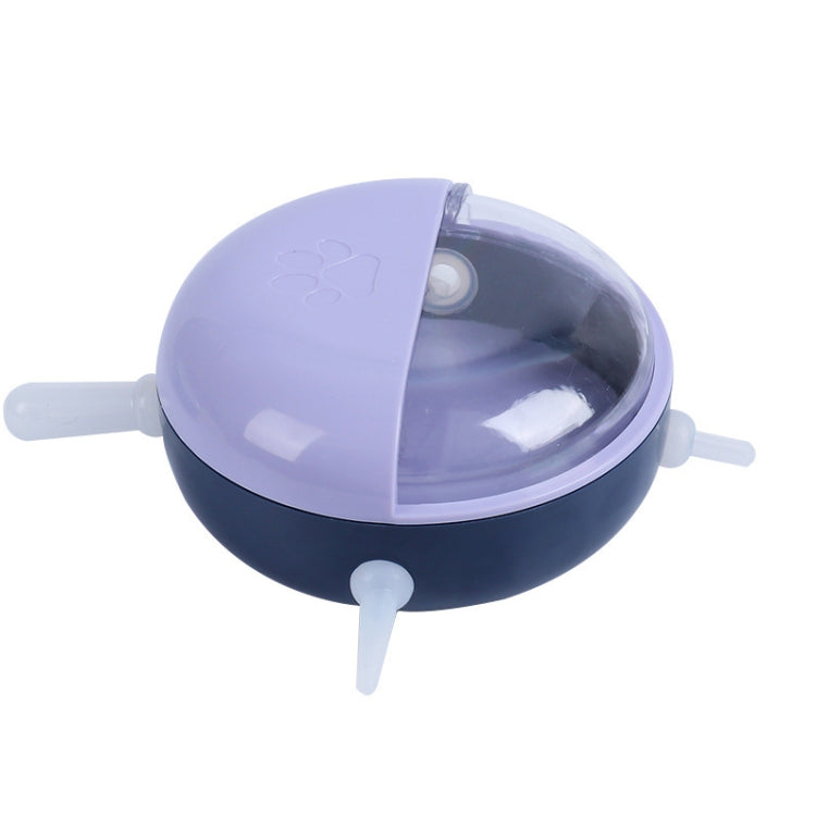 Multi-Mouth Pet Self-sucking Milk Bowl Feeders(Purple) - Food Bowls by PMC Jewellery | Online Shopping South Africa | PMC Jewellery