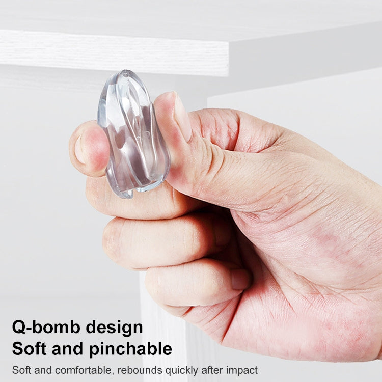 10PCS Children Anti-bump Water Drop Transparent Anti-collision Corner - Safety Equipment by PMC TechLife | Online Shopping South Africa | PMC TechLife | Buy Now Pay Later Mobicred