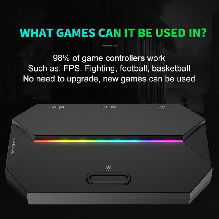 ZIYOU LANG G6L Gamepad To Keyboard Mouse Converter For Nintendo Switch / Xbox / PS4,Specification: Host - Converter & Adapter by ZIYOU LANG | Online Shopping South Africa | PMC TechLife | Buy Now Pay Later Mobicred