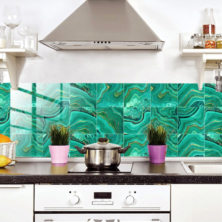 20 PCS 20cm PVC Crystal Covered Film Geometric Pattern Tile Wall Sticker(TS233) - Wall Tile Stickers by PMC TechLife | Online Shopping South Africa | PMC TechLife