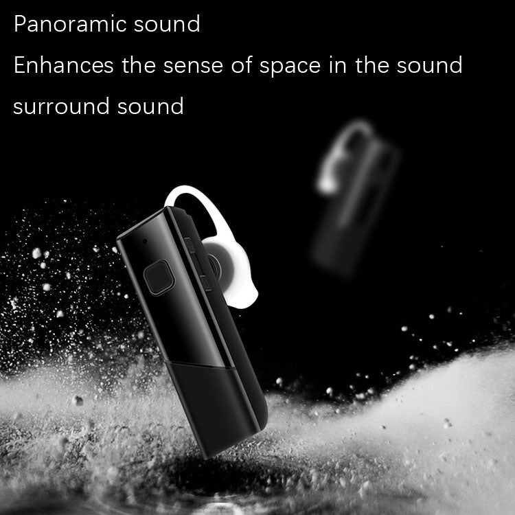 Single Ear 4.2 Bluetooth Headset Stereo HIFI Sports Wireless Bluetooth Headset(A2 Black) - Bluetooth Earphone by PMC TechLife | Online Shopping South Africa | PMC TechLife