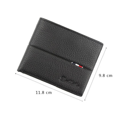 Baweisi A-6595-1 Men Casual Short RFID Wallet Multifunctional Card Holder - Antimagnetic RFID Package by Baweisi | Online Shopping South Africa | PMC Jewellery | Buy Now Pay Later Mobicred