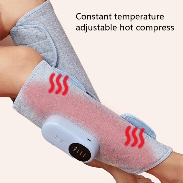 Home Constant Temperature Wireless Leg Massage, Style: Gray Double Hot Compress+Air Pressure - Massage & Relaxation by PMC Jewellery | Online Shopping South Africa | PMC Jewellery