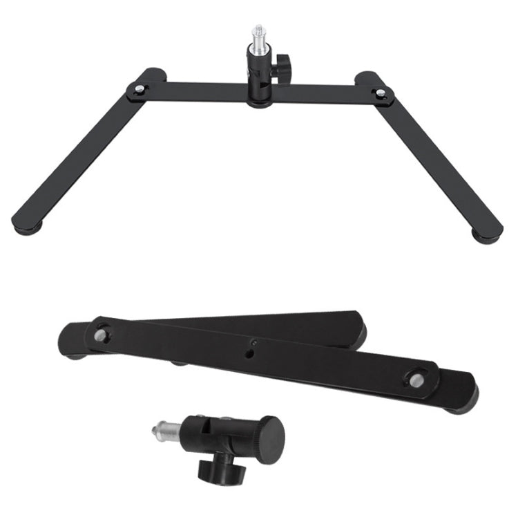360 Degree Adjustable Metal Overhead Base Desktop Phone Holder,Style: Only Base - Stand by PMC TechLife | Online Shopping South Africa | PMC TechLife