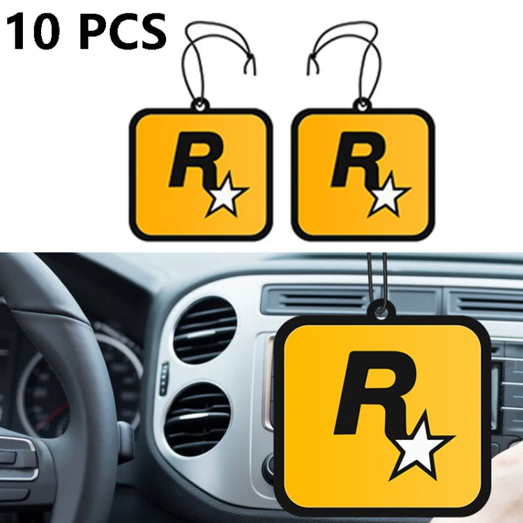 10 PCS Car Perfume Pendant Fragrance Decoration(R Star) - Air Freshener by PMC Jewellery | Online Shopping South Africa | PMC Jewellery