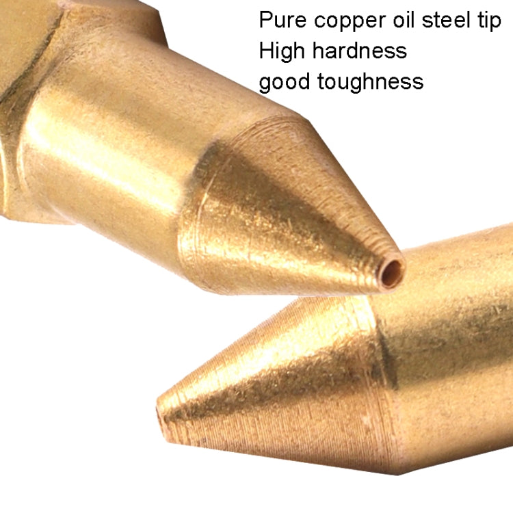 50 PCS Butter Machine Head Copper Universal Steel Tip Pneumatic Oil Nozzle Head - Other Tools by PMC TechLife | Online Shopping South Africa | PMC TechLife