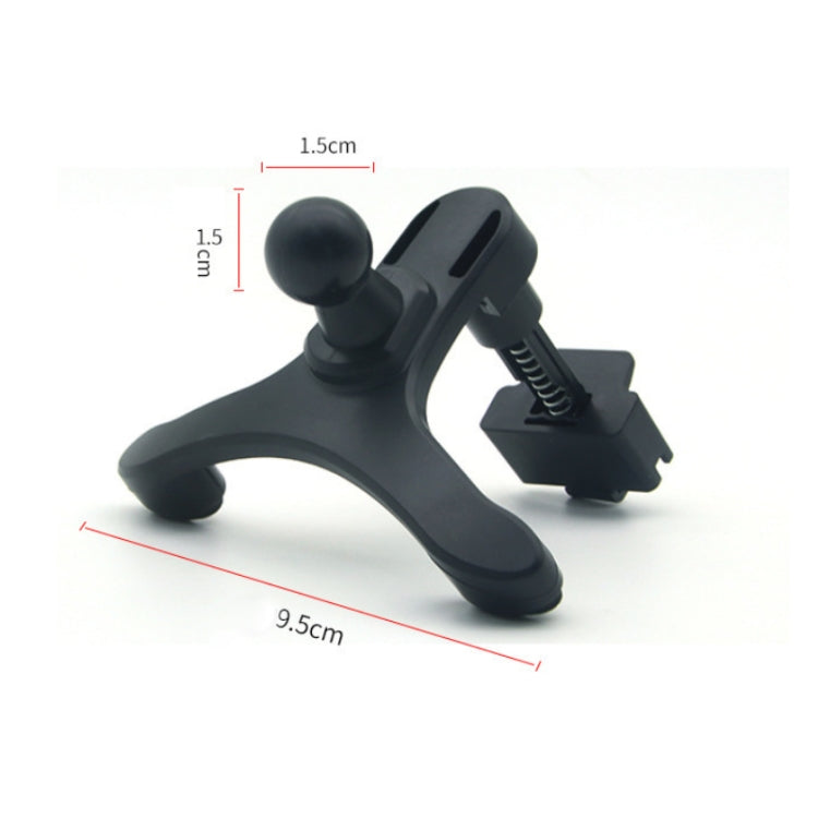 10 PCS R139-004 Car Air Outlet Mobile Phone Holder Clip, Color: Black - Car Holders by PMC Jewellery | Online Shopping South Africa | PMC Jewellery