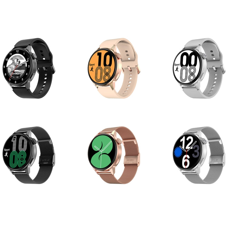 Wearkey DT4+ 1.36 Inch HD Screen Smart Call watch with NFC Function, Color: Gold Silicone - free shipping - PMC TechLife - Order now!