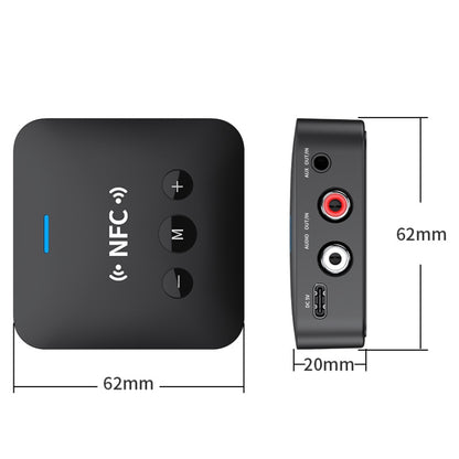 AFK-A10 NFC Bluetooth Receiver Transmitter AUX Car Speaker Receiver - Audio Receiver Transmitter by PMC Jewellery | Online Shopping South Africa | PMC Jewellery