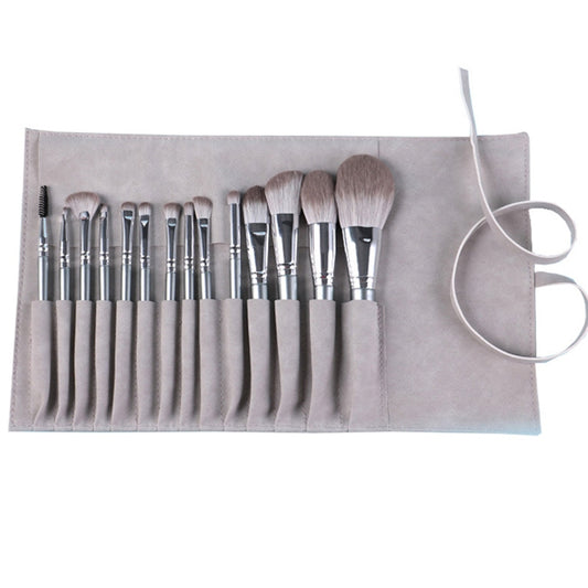 14 PCS / Set Beginner Makeup Brush Set Beauty Tools(Gray) - Makeup Brushes by PMC Jewellery | Online Shopping South Africa | PMC Jewellery