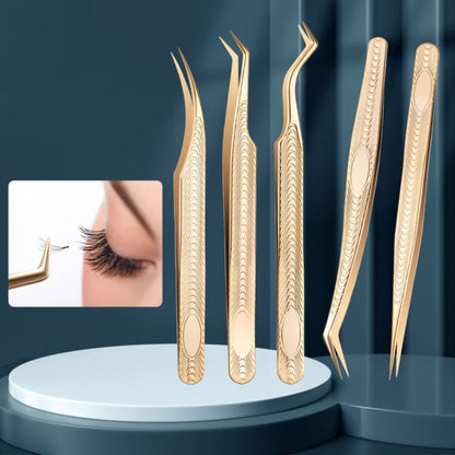 Eyelash Clip Eyelash Tweezers High Precision Eyelash Extension Tool(Princess Tweezers) - Tools by PMC Jewellery | Online Shopping South Africa | PMC Jewellery