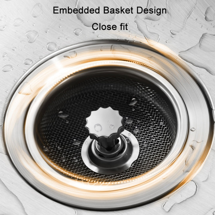 Anti-clogging Stainless Steel Filter For Kitchen Sink Sewer, Random Handle Style Delivery(Dense Net) - Filters by PMC TechLife | Online Shopping South Africa | PMC TechLife | Buy Now Pay Later Mobicred