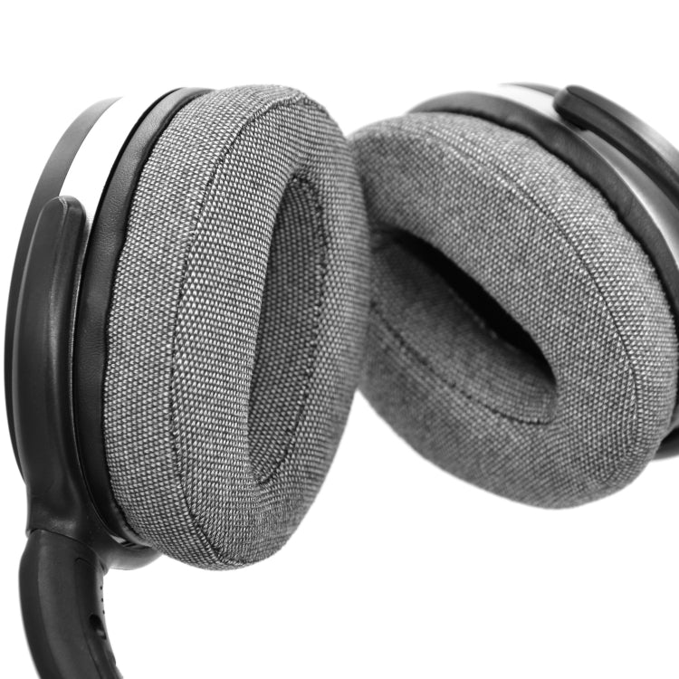 1 Pair Sponge Sleeve Ear Cushion for Sennheiser HD4.50BT HD4.40BTNC(All Linen Grey) - Earmuff & Pad by PMC Jewellery | Online Shopping South Africa | PMC Jewellery