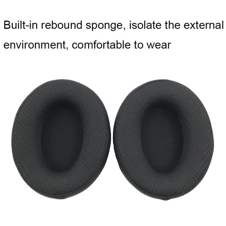 1 Pair Foam Headphone Earmuffs For Kingston HyperX Cloud Mix / Flight S / Alpha, Color: White - Earmuff & Pad by PMC TechLife | Online Shopping South Africa | PMC TechLife