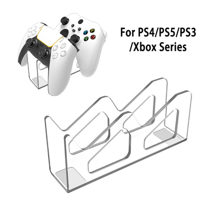 IPLAY HBX-433 Gamepad Transparent Desktop Display Stand For PS4 / PS5 / PS3 / Xbox / Switch - Holder by IPLAY | Online Shopping South Africa | PMC Jewellery