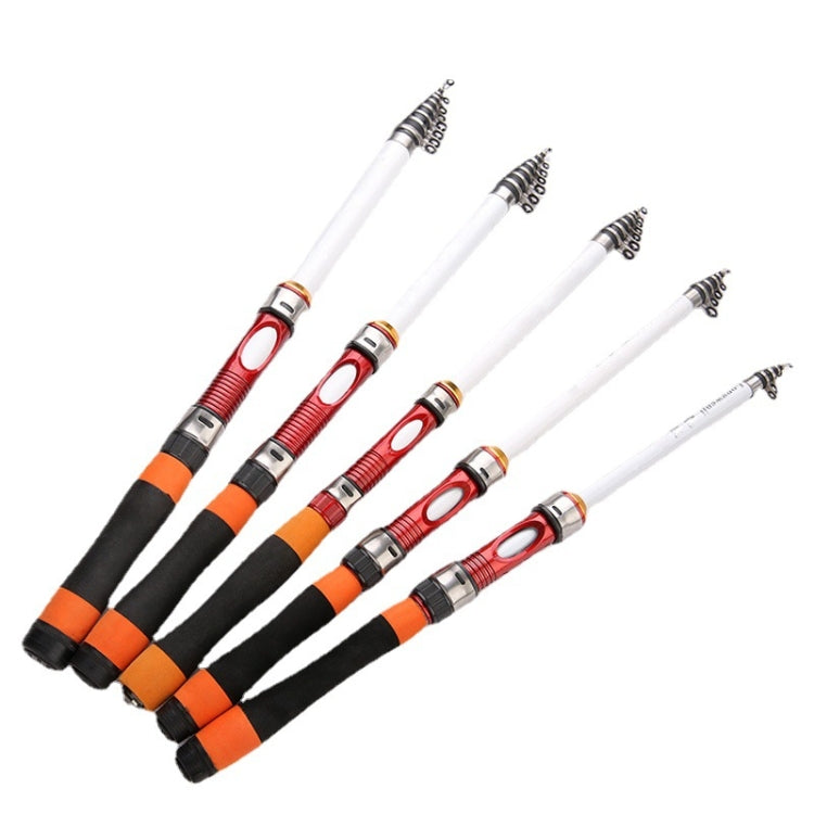 Soft Tailed Small Rod Retracting Short Raft Fishing Rod, Length: 2.1m - Fishing Rods & Accessories by PMC TechLife | Online Shopping South Africa | PMC TechLife